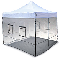 Tent with Mesh Walls